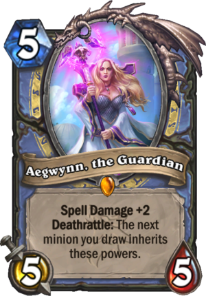 Aegwynn, the Guardian Card