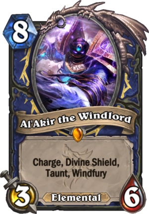 Al’Akir the Windlord Card