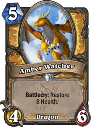 Amber Watcher Card