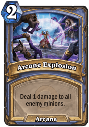 Arcane Explosion Card