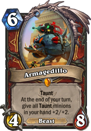 Armagedillo Card