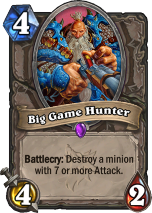 Big Game Hunter Card