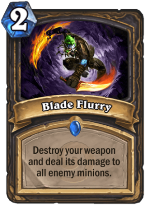 Blade Flurry Card