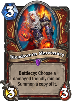 Bloodsworn Mercenary Card