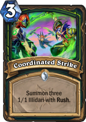 Coordinated Strike Card
