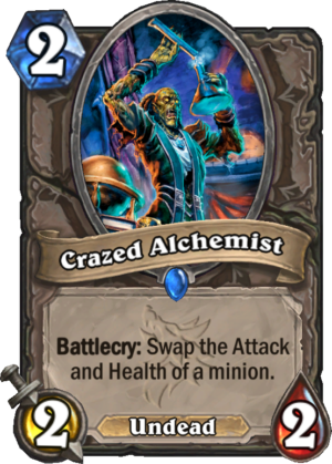 Crazed Alchemist Card