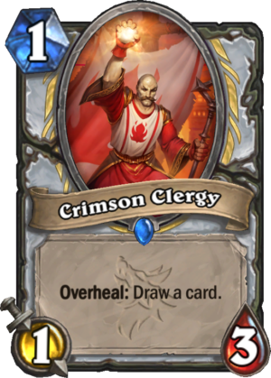 Crimson Clergy Card