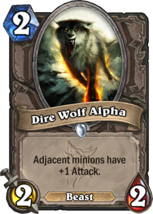 Dire Wolf Alpha Card