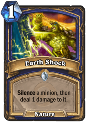 Earth Shock Card