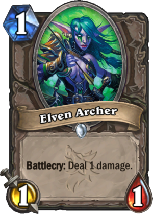 Elven Archer Card