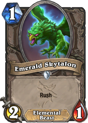Emerald Skytalon Card
