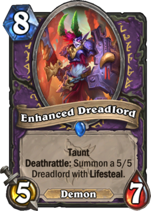 Enhanced Dreadlord Card