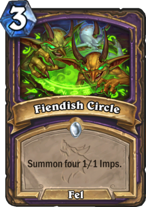 Fiendish Circle Card