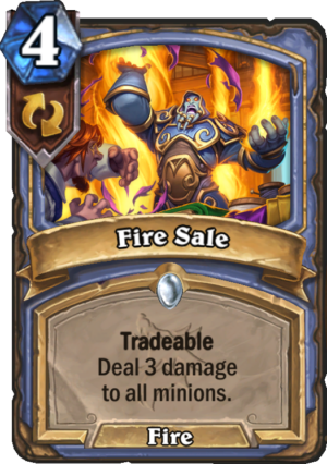Fire Sale Card