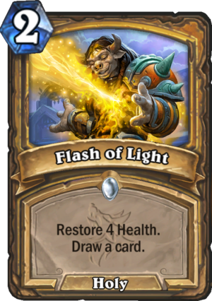 Flash of Light Card
