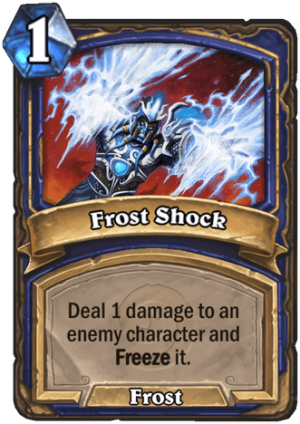 Frost Shock Card