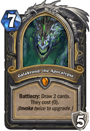 Galakrond, the Apocalypse (Rogue) Card