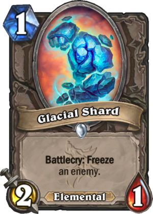 Glacial Shard Card