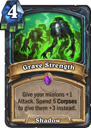 Grave Strength Card