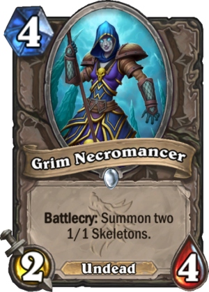 Grim Necromancer Card