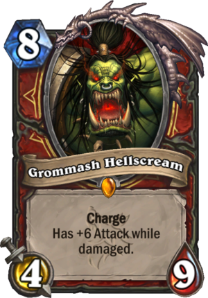 Grommash Hellscream Card