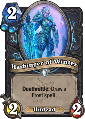 Harbinger of Winter Card