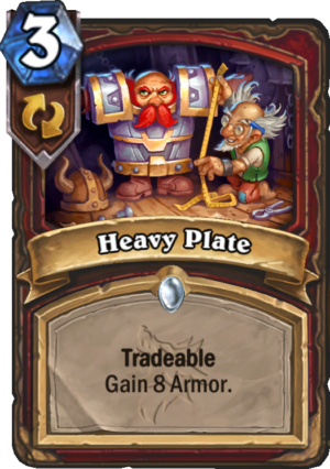 Heavy Plate Card