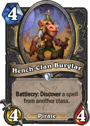 Hench-Clan Burglar Card