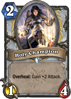 Holy Champion Card