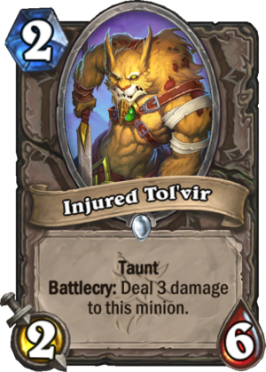 Injured Tol’vir Card