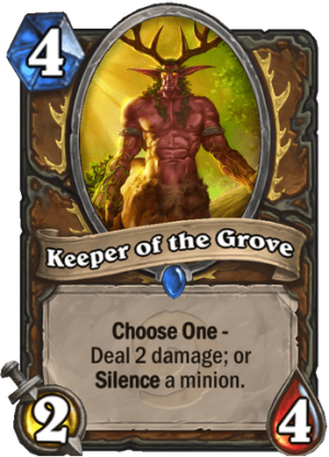 Keeper of the Grove Card
