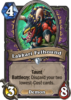 Lakkari Felhound Card