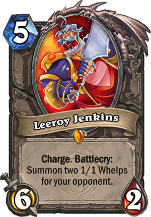 Leeroy Jenkins Card