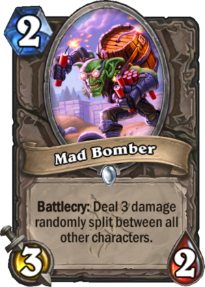 Mad Bomber Card