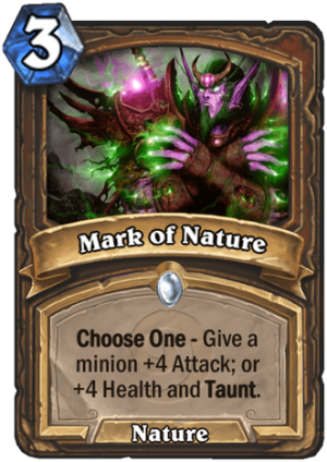 Mark of Nature Card