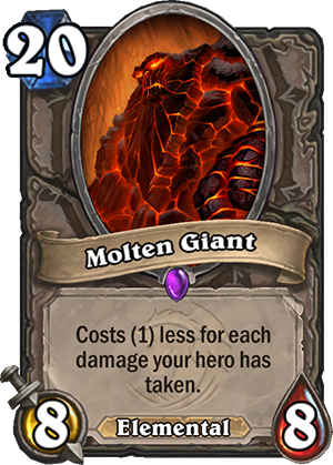 Molten Giant Card