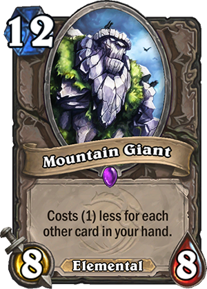 Mountain Giant Card