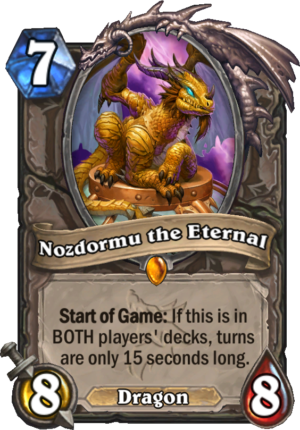Nozdormu the Eternal Card