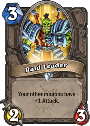 Raid Leader Card