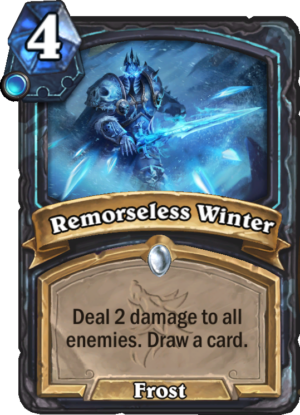 Remorseless Winter Card