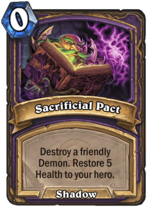 Sacrificial Pact Card
