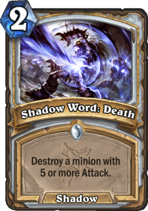 Shadow Word: Death Card