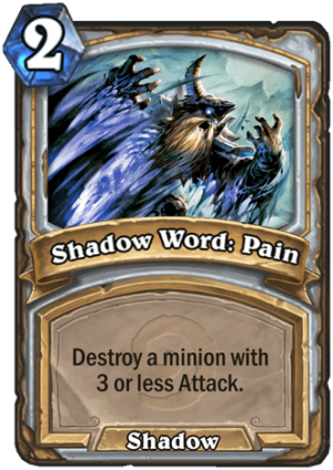 Shadow Word: Pain Card