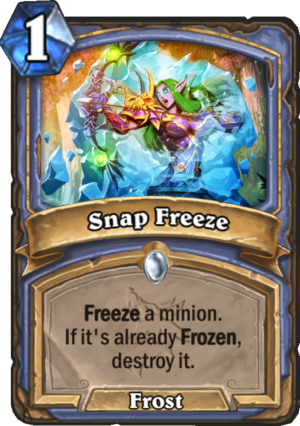 Snap Freeze Card