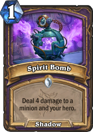 Spirit Bomb Card