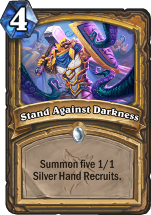 Stand Against Darkness Card