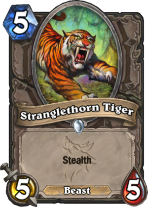 Stranglethorn Tiger Card