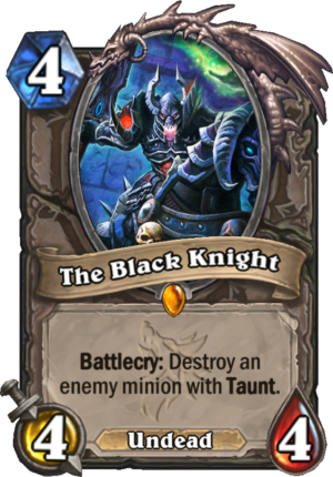 The Black Knight Card