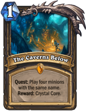 The Caverns Below Card