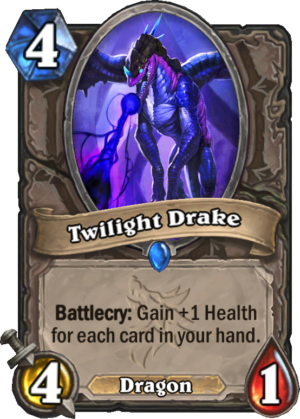 Twilight Drake Card